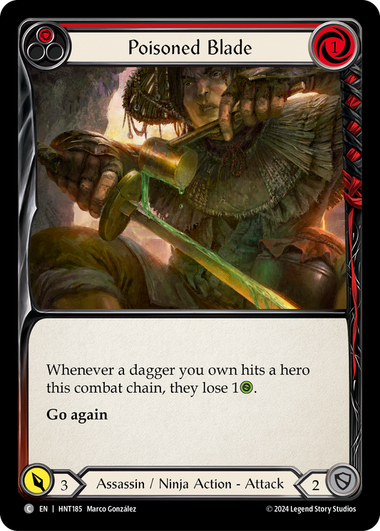 Poisoned Blade - Red (HNT) #HNT185 [EN/N]