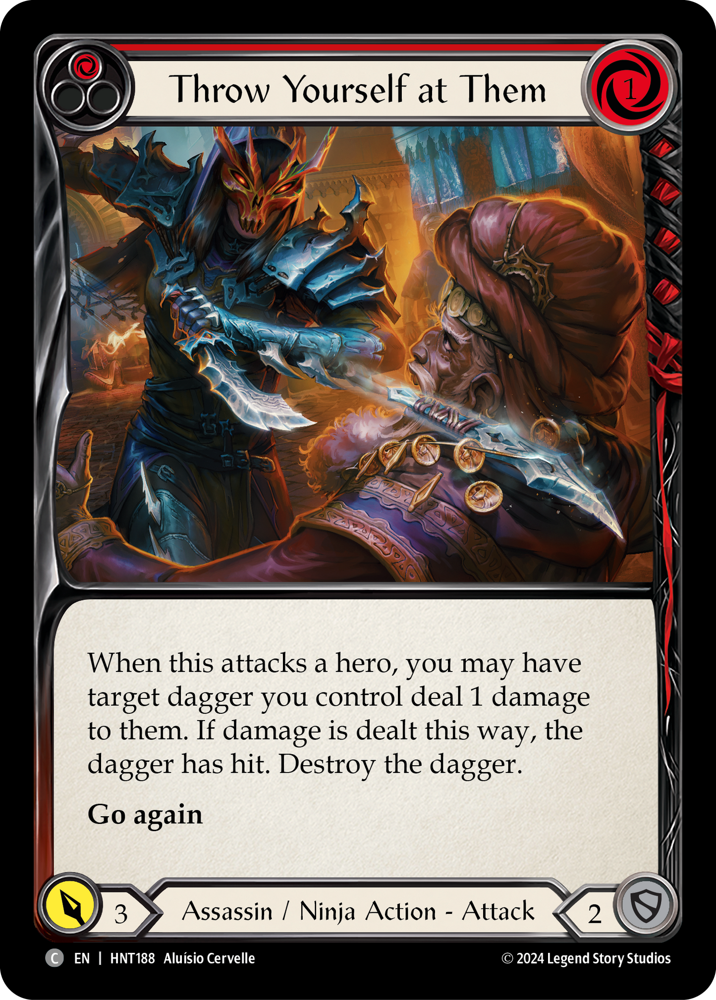 Throw Yourself at Them - Red (HNT) #HNT188 [EN/N]