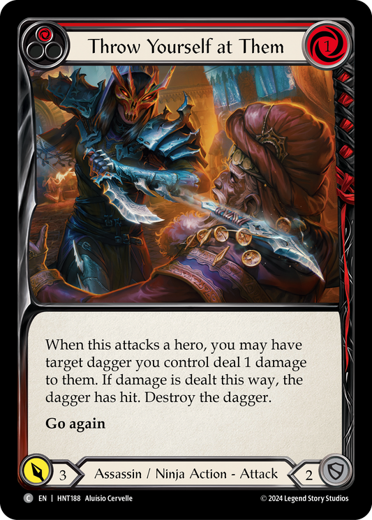 Throw Yourself at Them - Red (HNT) #HNT188 [EN/N]