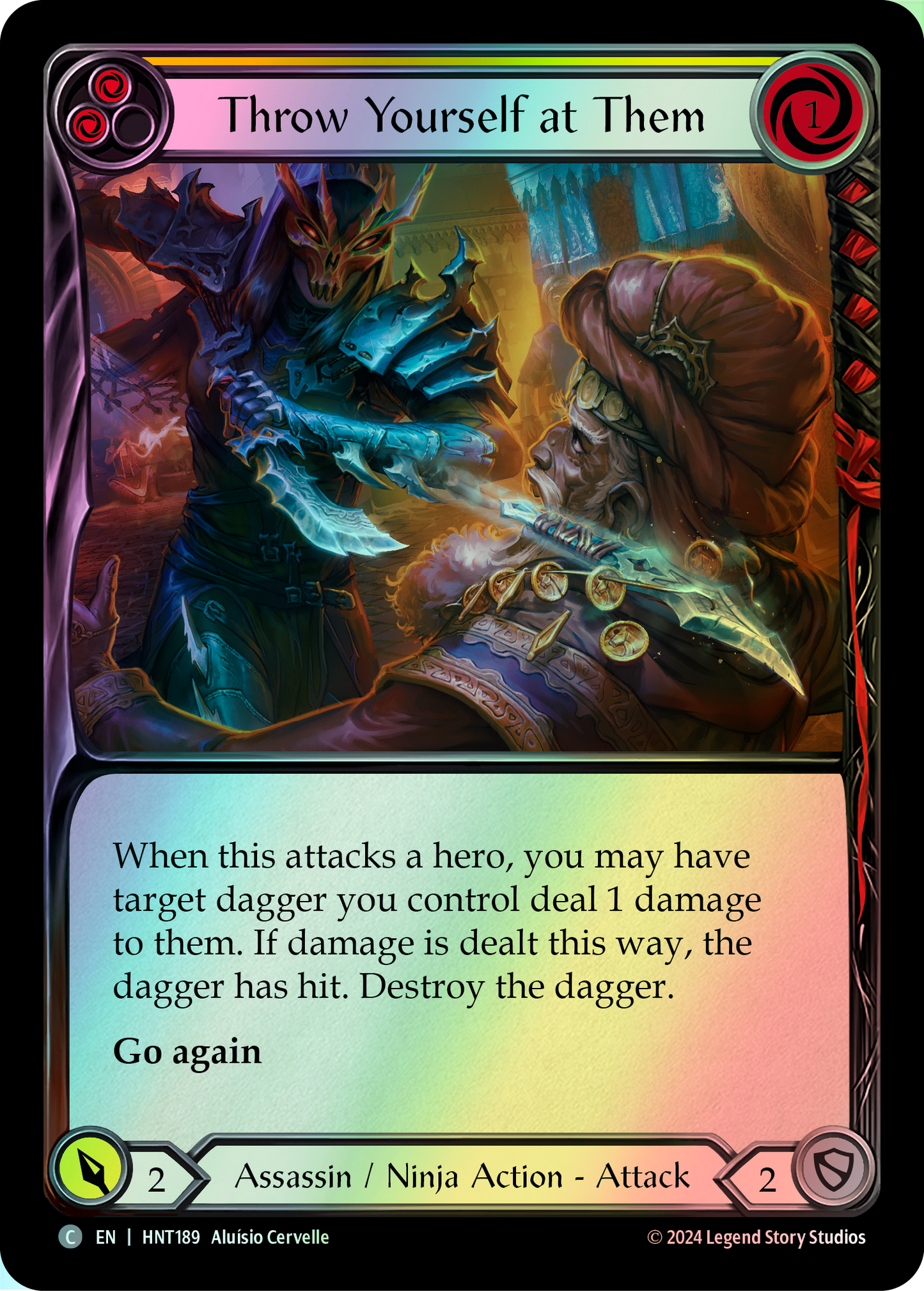 Throw Yourself at Them - Yellow (HNT) #HNT189 [EN/F]