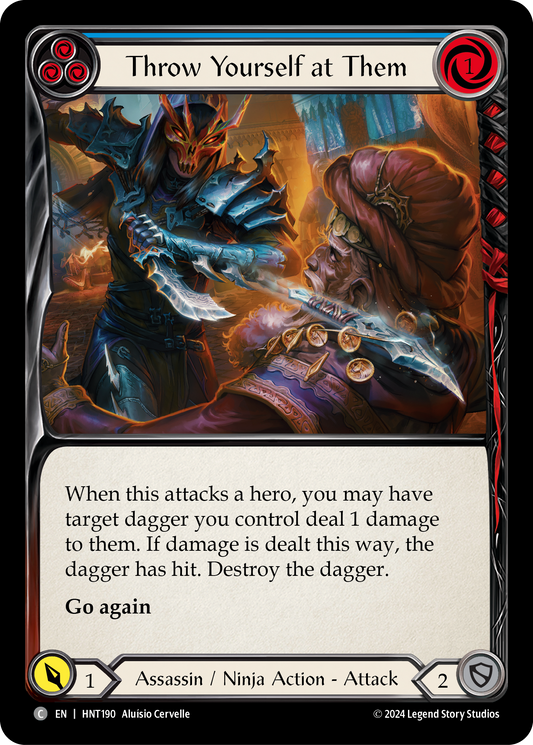 Throw Yourself at Them - Blue (HNT) #HNT190 [EN/N]