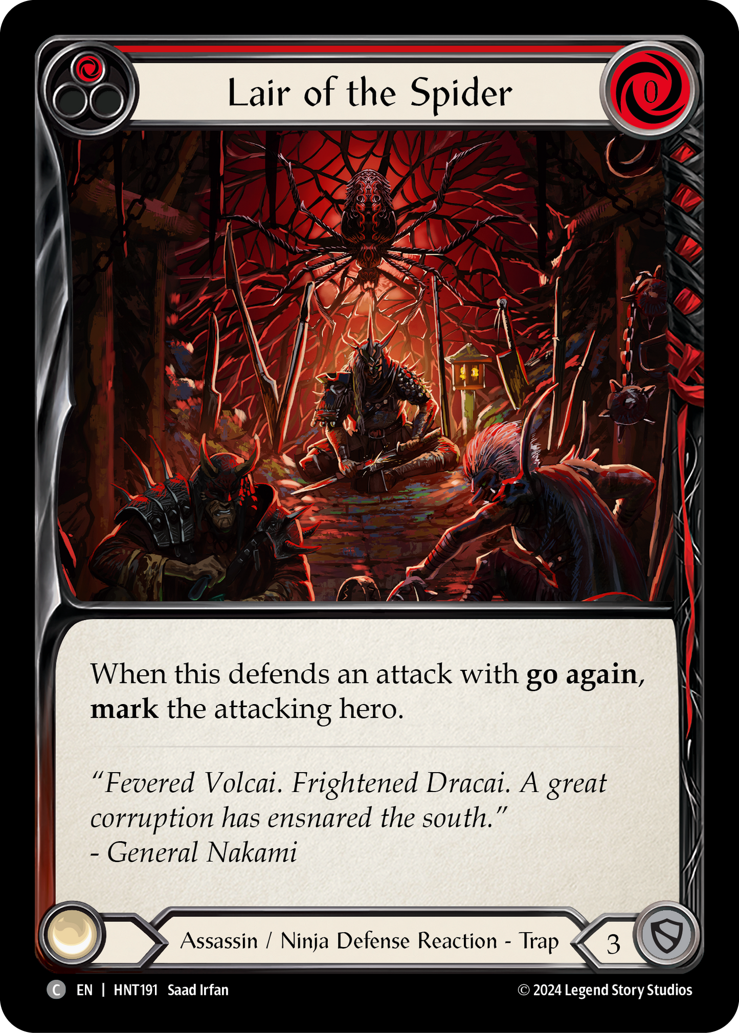 Lair of the Spider (HNT) #HNT191 [EN/N]