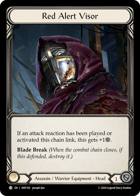 Red Alert Visor (HNT) #HNT192 [EN/N]
