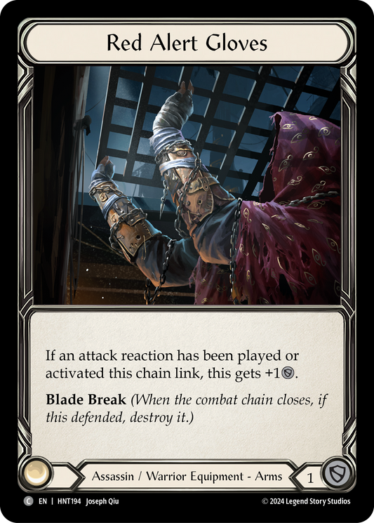 Red Alert Gloves (HNT) #HNT194 [EN/N]
