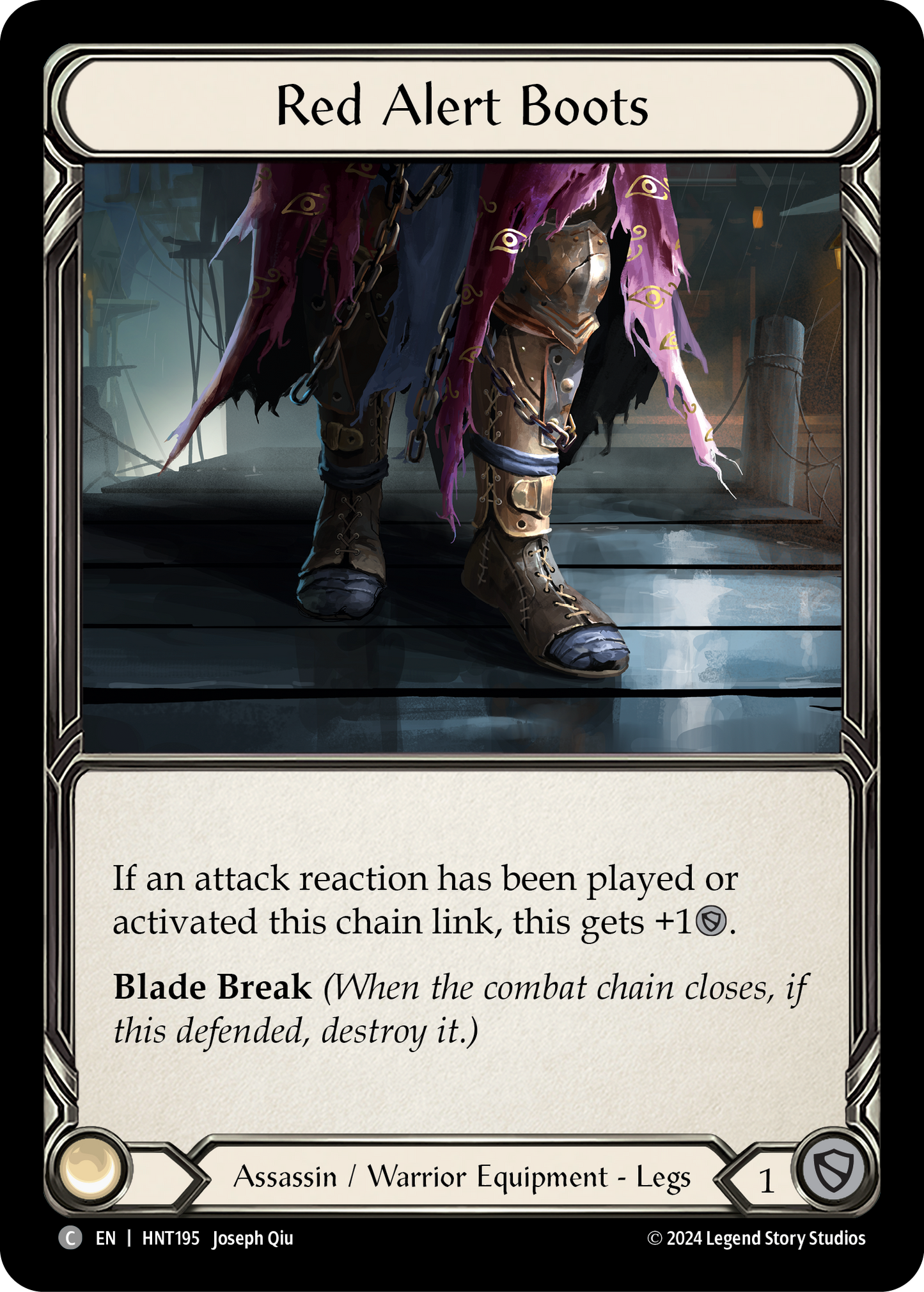 Red Alert Boots (HNT) #HNT195 [EN/N]