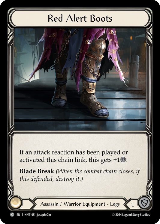 Red Alert Boots (HNT) #HNT195 [EN/N]