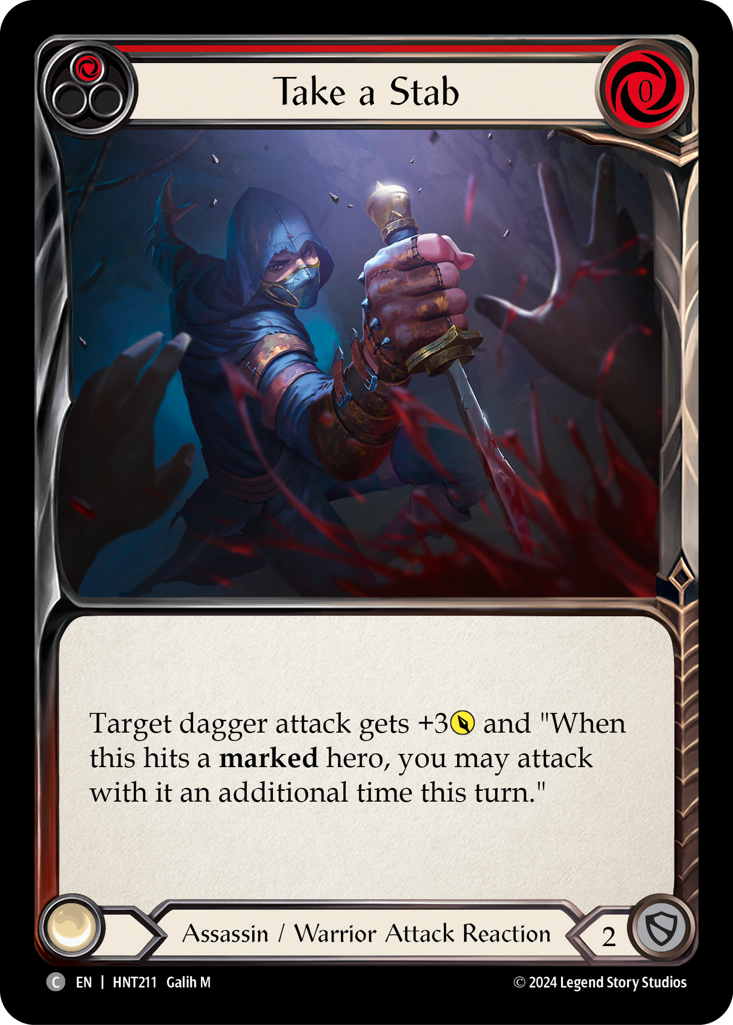 Take a Stab - Red (HNT) #HNT211 [EN/N]
