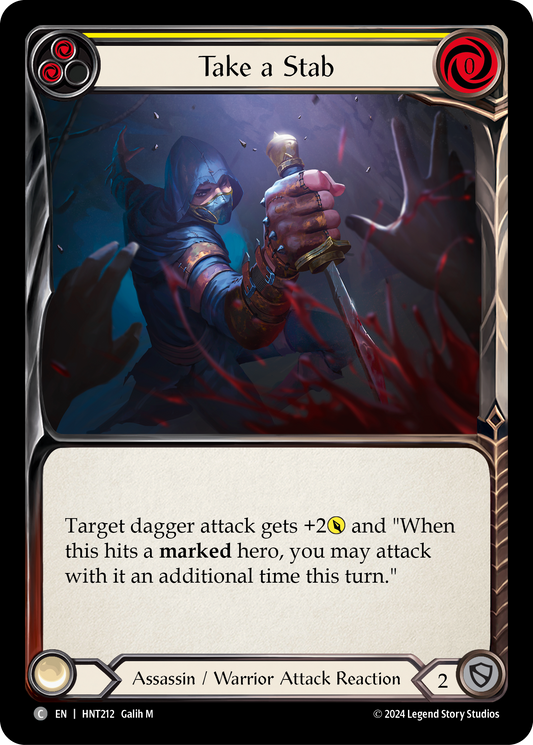 Take a Stab - Yellow (HNT) #HNT212 [EN/N]