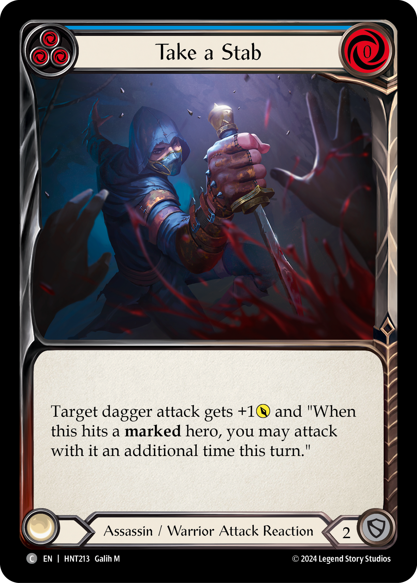 Take a Stab - Blue (HNT) #HNT213 [EN/N]