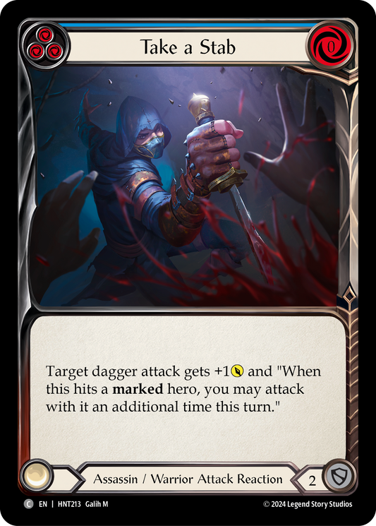 Take a Stab - Blue (HNT) #HNT213 [EN/N]