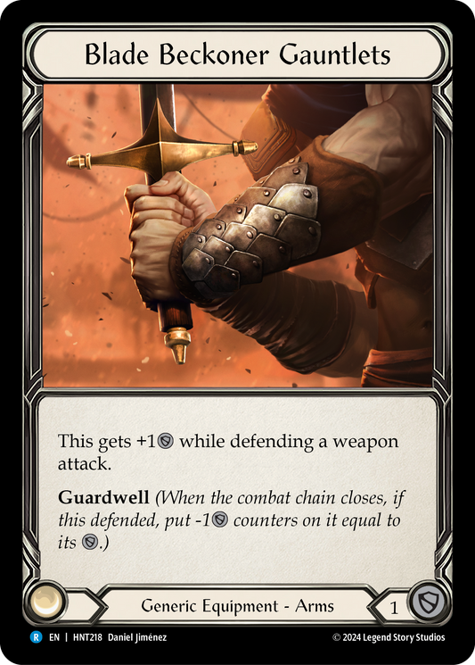 Blade Beckoner Gauntlets (HNT) #HNT218 [EN/N] s/o
