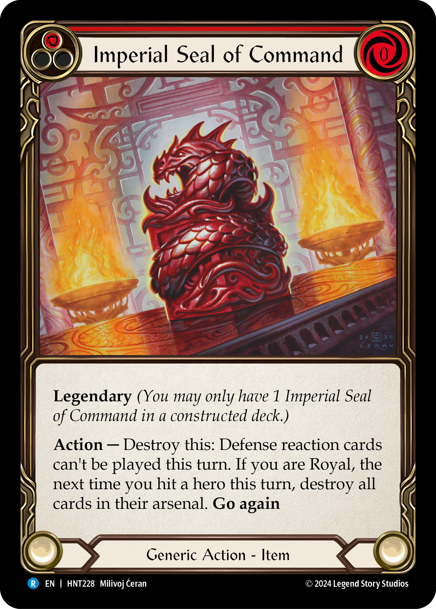 Imperial Seal of Command (HNT) #HNT228 [EN/N]