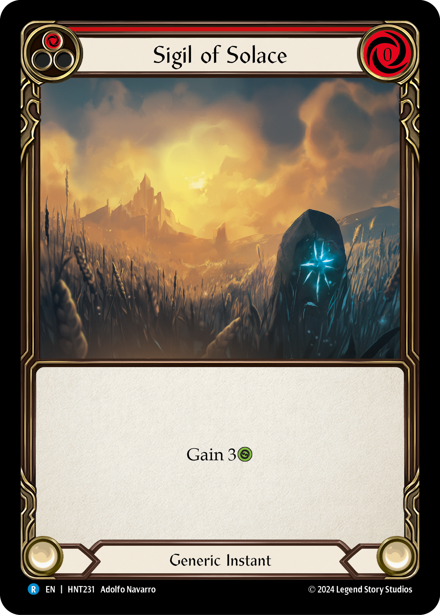 Sigil of Solace (HNT) #HNT231 [EN/N]