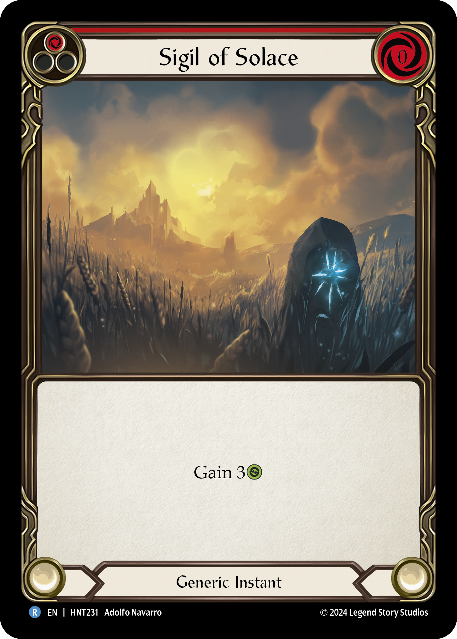 Sigil of Solace (HNT) #HNT231 [EN/N]