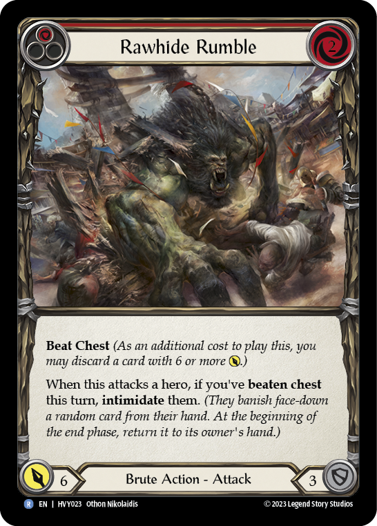 Rawhide Rumble - Red (HVY) #HVY023 [EN/N]