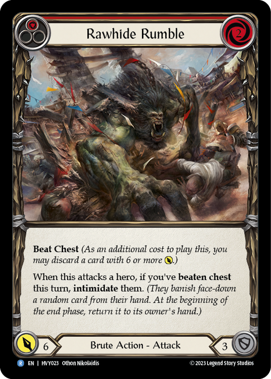 Rawhide Rumble - Red (HVY) #HVY023 [EN/N]