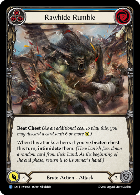 Rawhide Rumble - Blue (HVY) #HVY025 [EN/N]