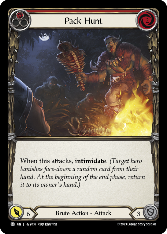 Pack Hunt - Red (HVY) #HVY032 [EN/N]