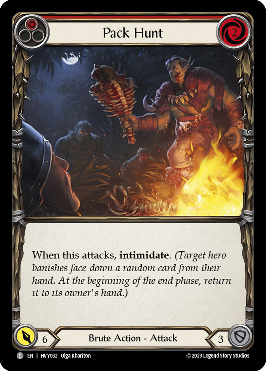 Pack Hunt - Red (HVY) #HVY032 [EN/N]