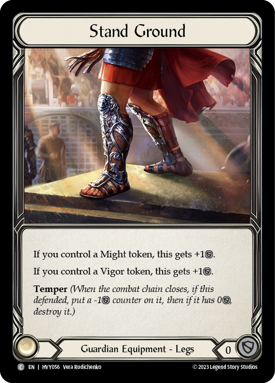 Stand Ground (HVY) #HVY056 [EN/N]