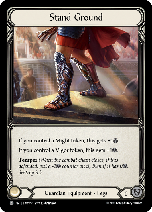 Stand Ground (HVY) #HVY056 [EN/N]