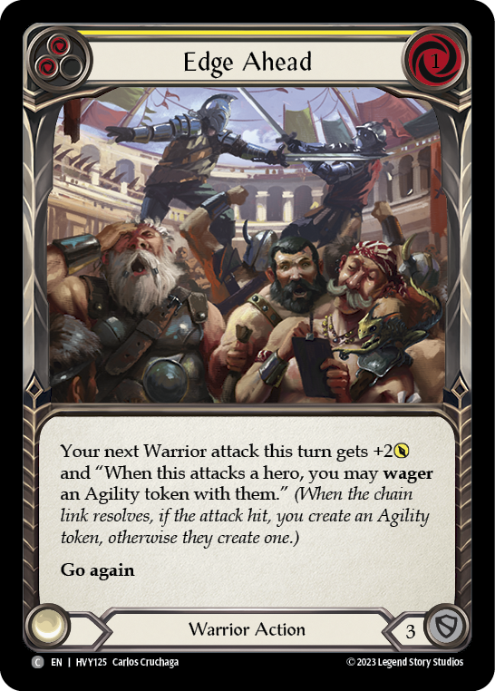 Edge Ahead - Yellow (HVY) #HVY125 [EN/N]