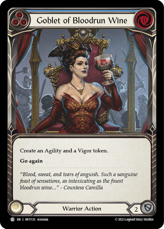 Goblet of Bloodrun Wine (HVY) #HVY133 [EN/N] s/o