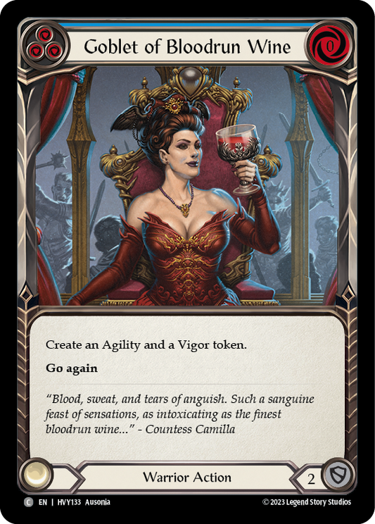 Goblet of Bloodrun Wine (HVY) #HVY133 [EN/N] s/o
