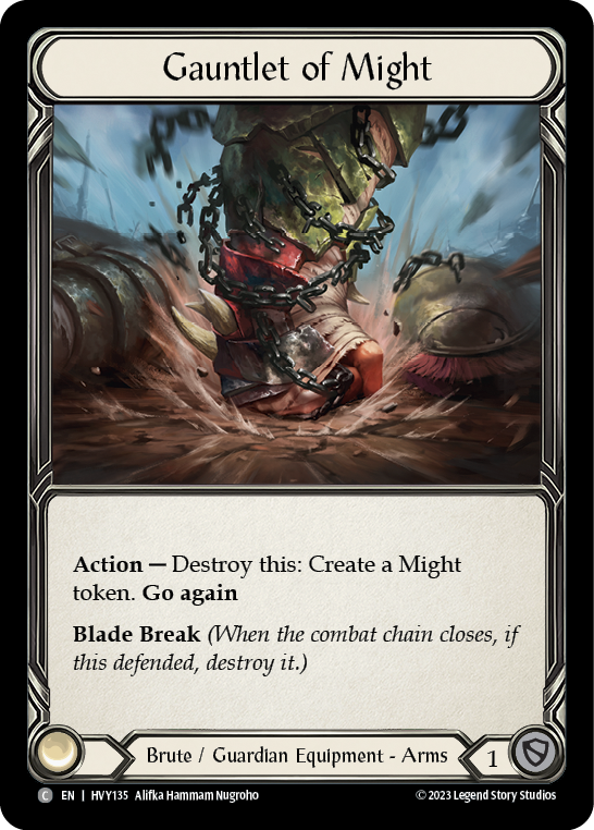 Gauntlet of Might (HVY) #HVY135 [EN/N]