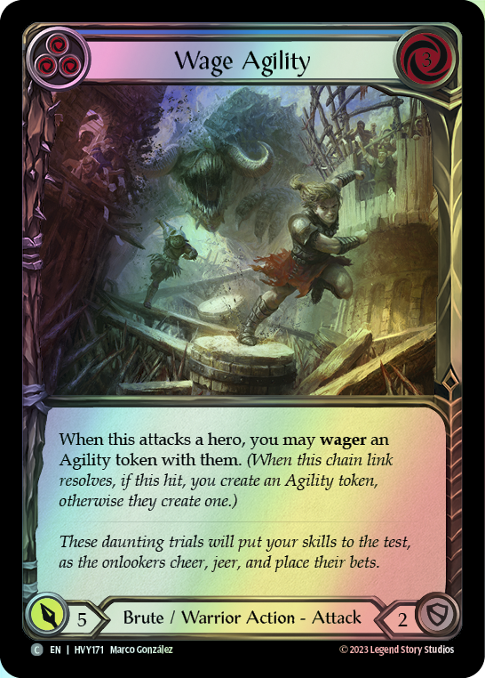Wage Agility - Blue (HVY) #HVY171 [EN/F]