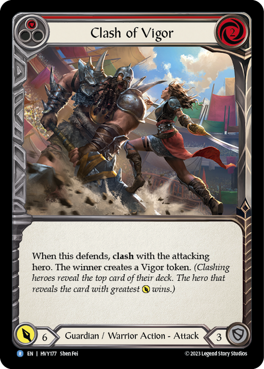 Clash of Vigor - Red (HVY) #HVY177 [EN/N]