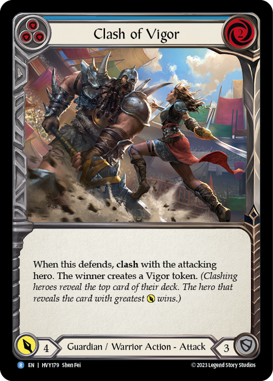 Clash of Vigor - Blue (HVY) #HVY179 [EN/N]