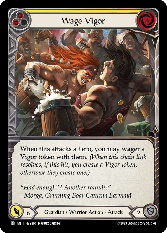Wage Vigor - Yellow (HVY) #HVY190 [EN/N]