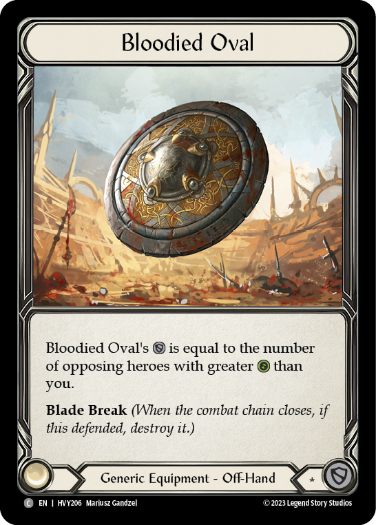 Bloodied Oval (HVY) #HVY206 [EN/N]