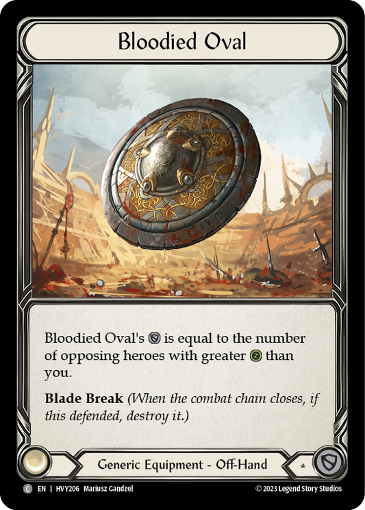 Bloodied Oval (HVY) #HVY206 [EN/N]