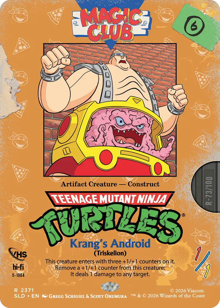 [PRE-ORDER] Secret Lair x Teenage Mutant Ninja Turtles: VHS Villains