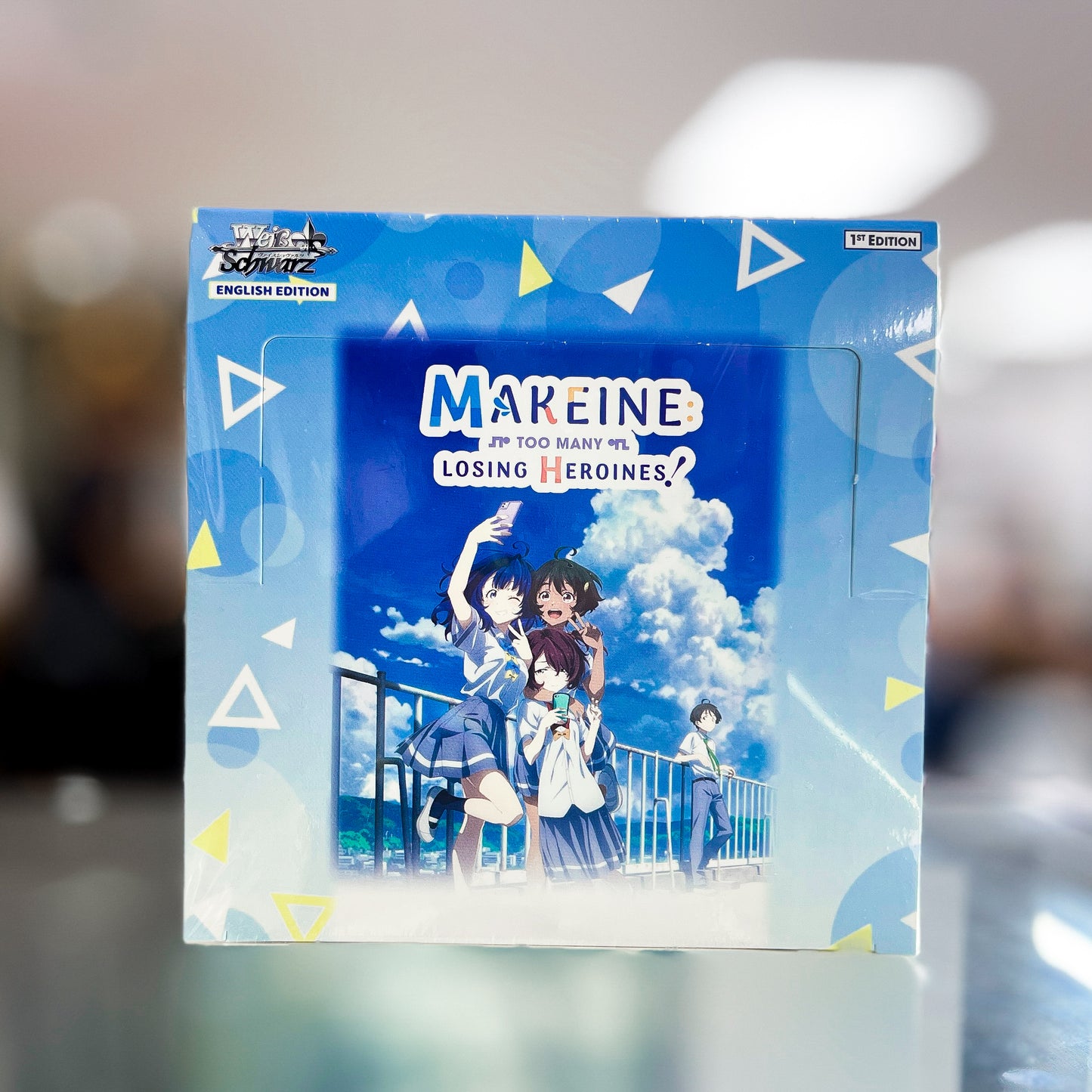 Weiss Schwarz (English Edition) Makeine: Too Many Losing Heroines! [WSE-MKI-W126-BP] Booster Box (12 Packs)