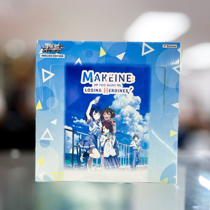Weiss Schwarz (English Edition) Makeine: Too Many Losing Heroines! [WSE-MKI-W126-BP] Booster Box (12 Packs)