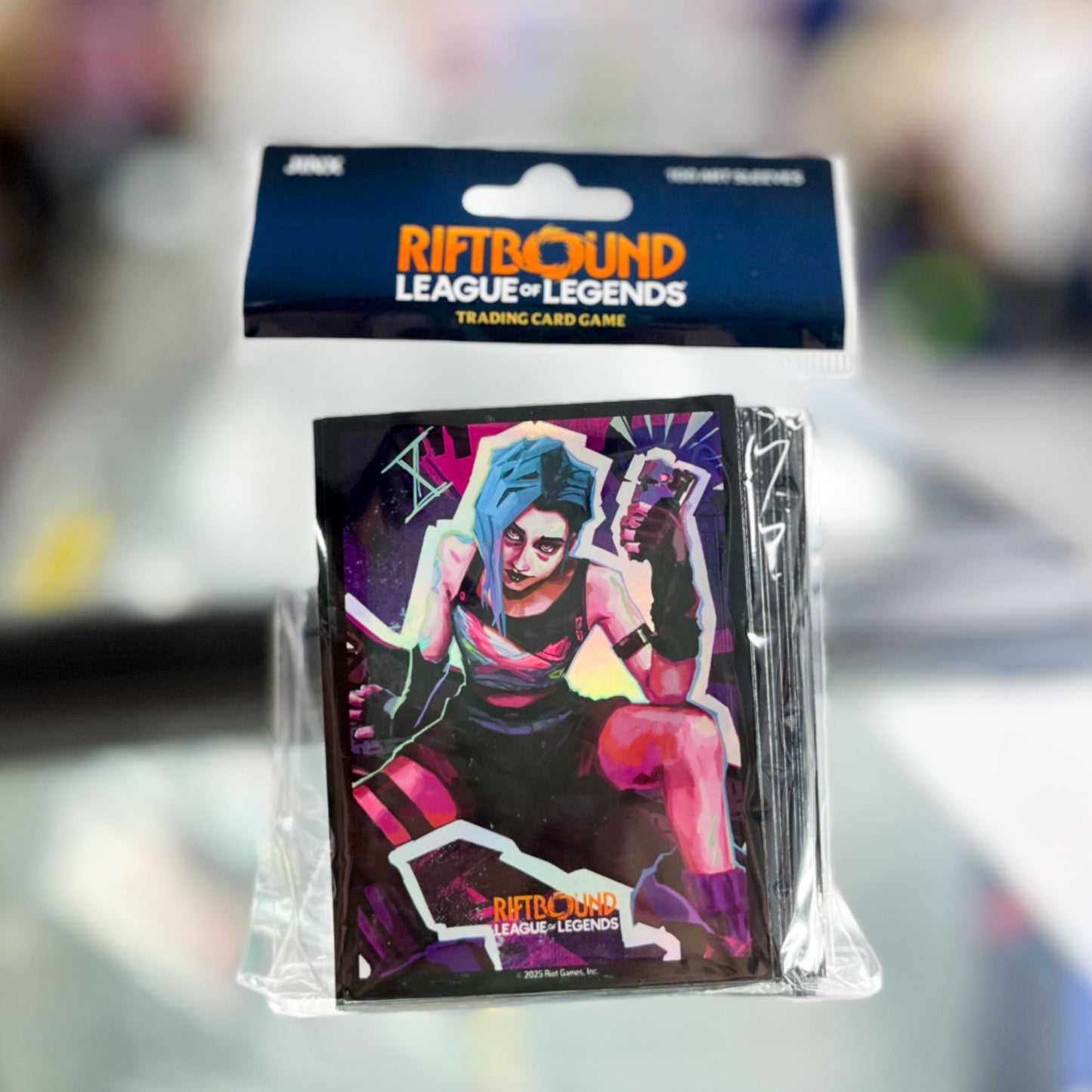 Riftbound Art Sleeves: Jinx - 100ct Card