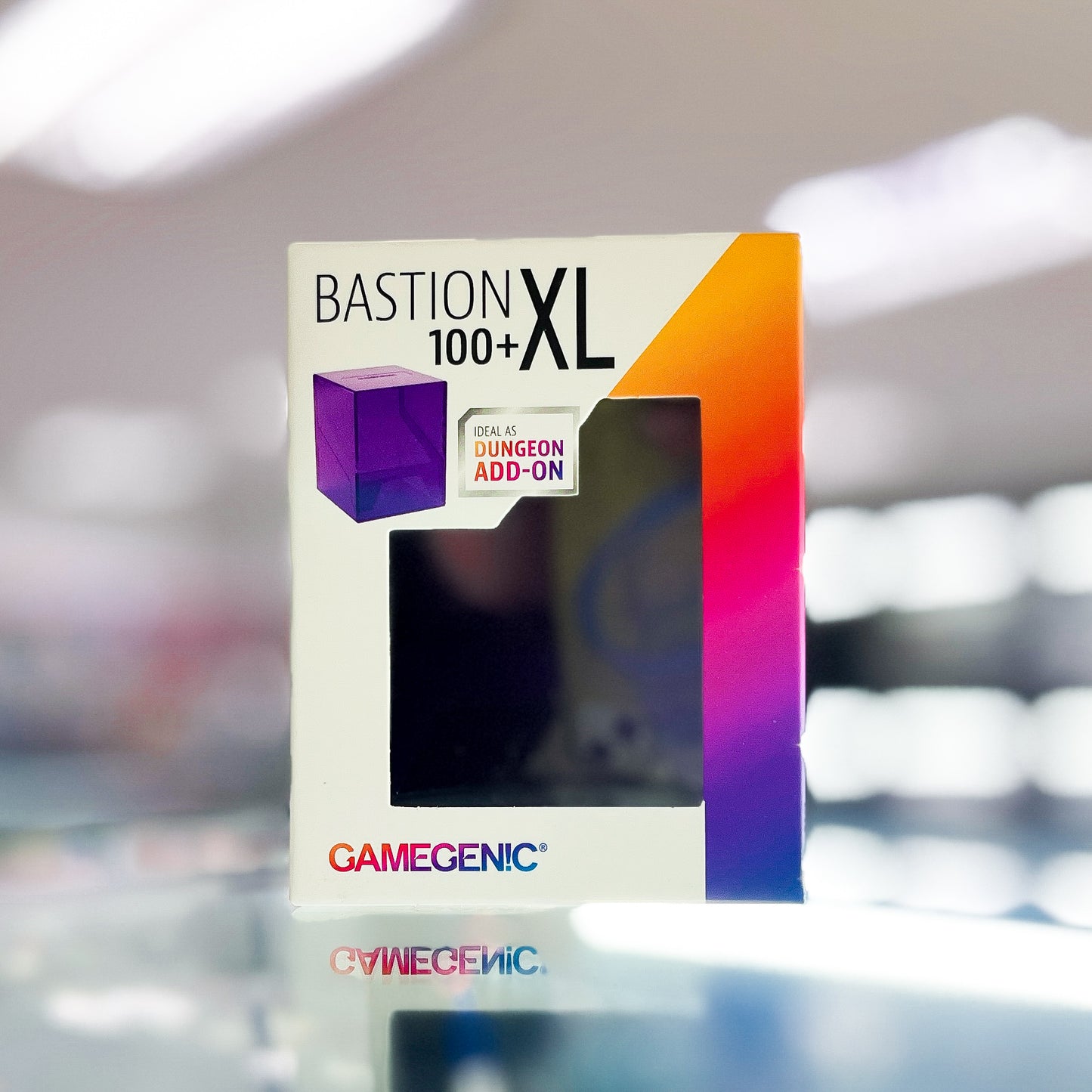 Gamegenic Bastion 100+ XL Deck Box - Holds 100 Double-Sleeved Cards