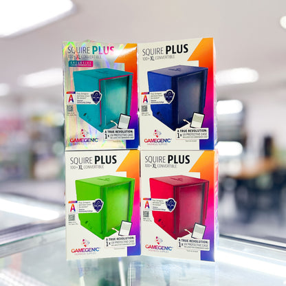 Gamegenic Squire Plus 100+ XL Convertible Deck Box - Holds 100 Double-Sleeved Cards