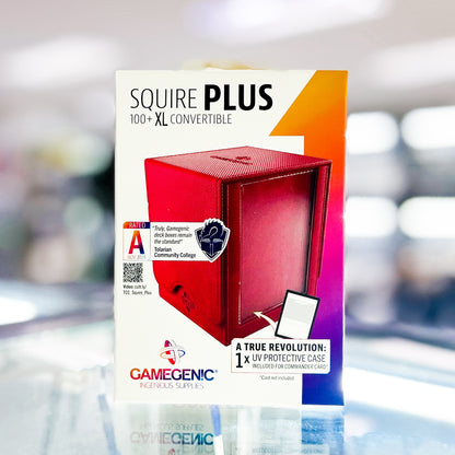 Gamegenic Squire Plus 100+ XL Convertible Deck Box - Holds 100 Double-Sleeved Cards