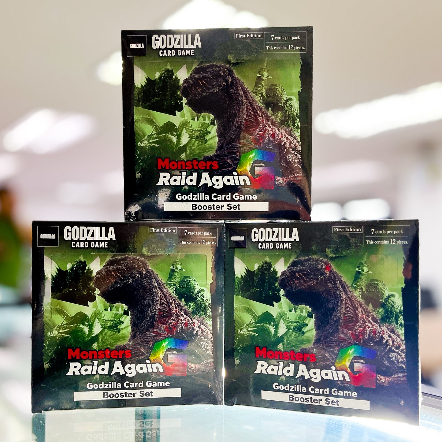 Godzilla Monster Card Game - Monsters Raid Again Booster Box