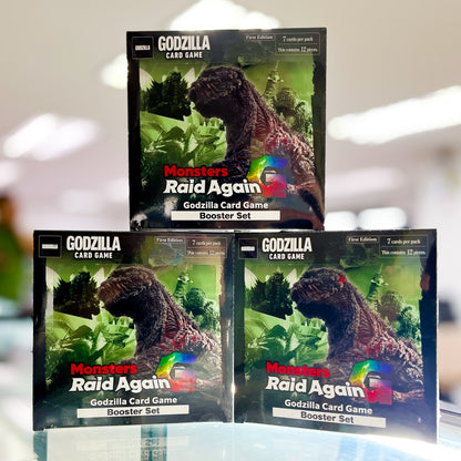 Godzilla Monster Card Game - Monsters Raid Again Booster Box