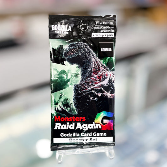 Godzilla Monster Card Game - Monsters Raid Again Booster Pack
