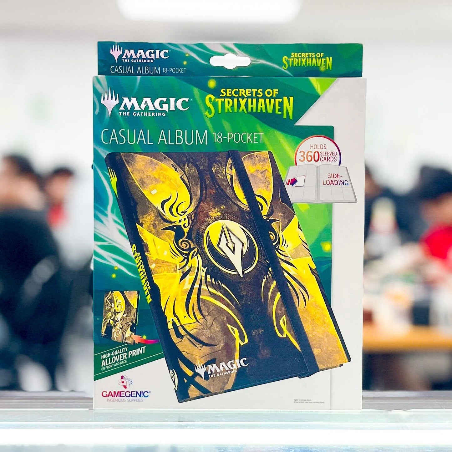 Gamegenic - Magic: The Gathering 18-Pocket Casual Album - Secrets of Strixhaven - Silverquill