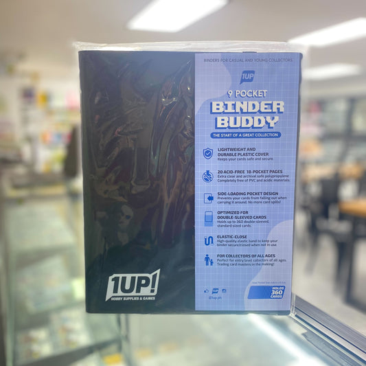 1UP 9-Pocket Strap Binder - Black