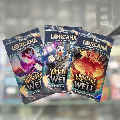 Lorcana Whispers in the Well Booster Packs