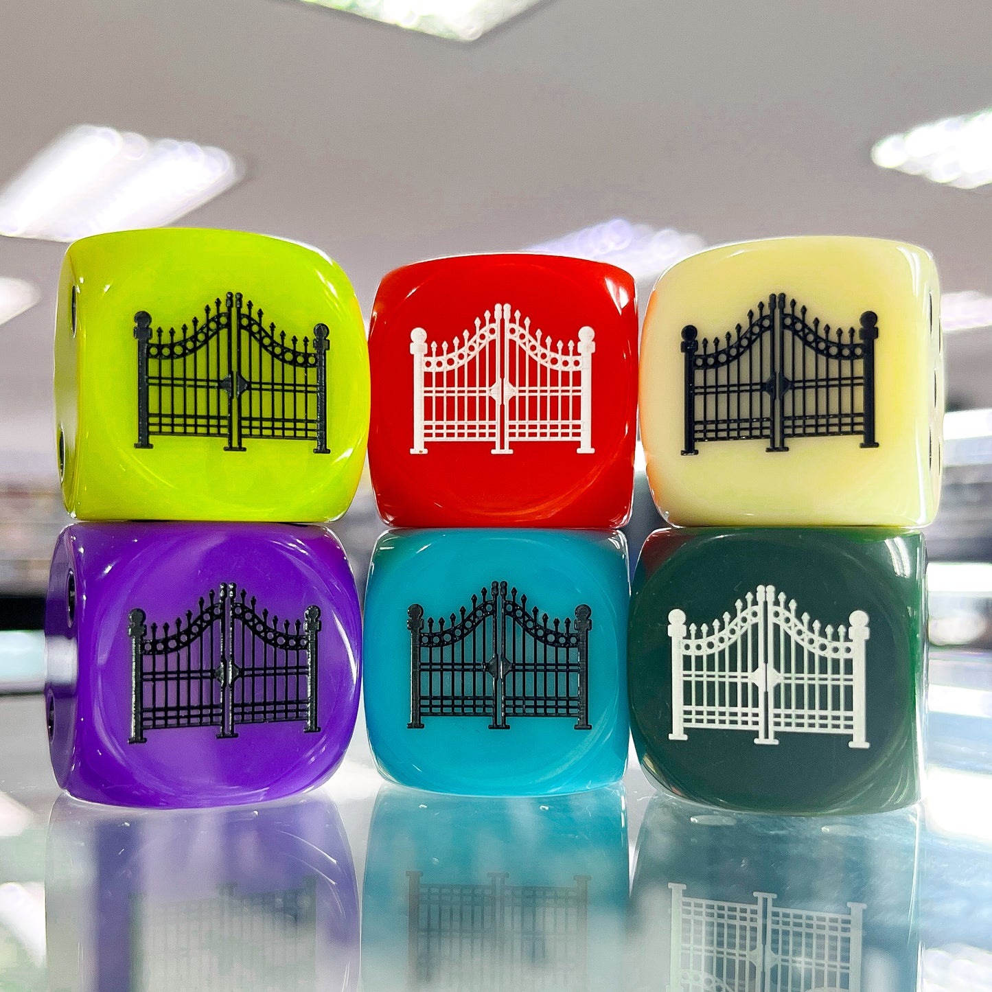 JUMBO Gate D6 - 30mm Oversized Dice