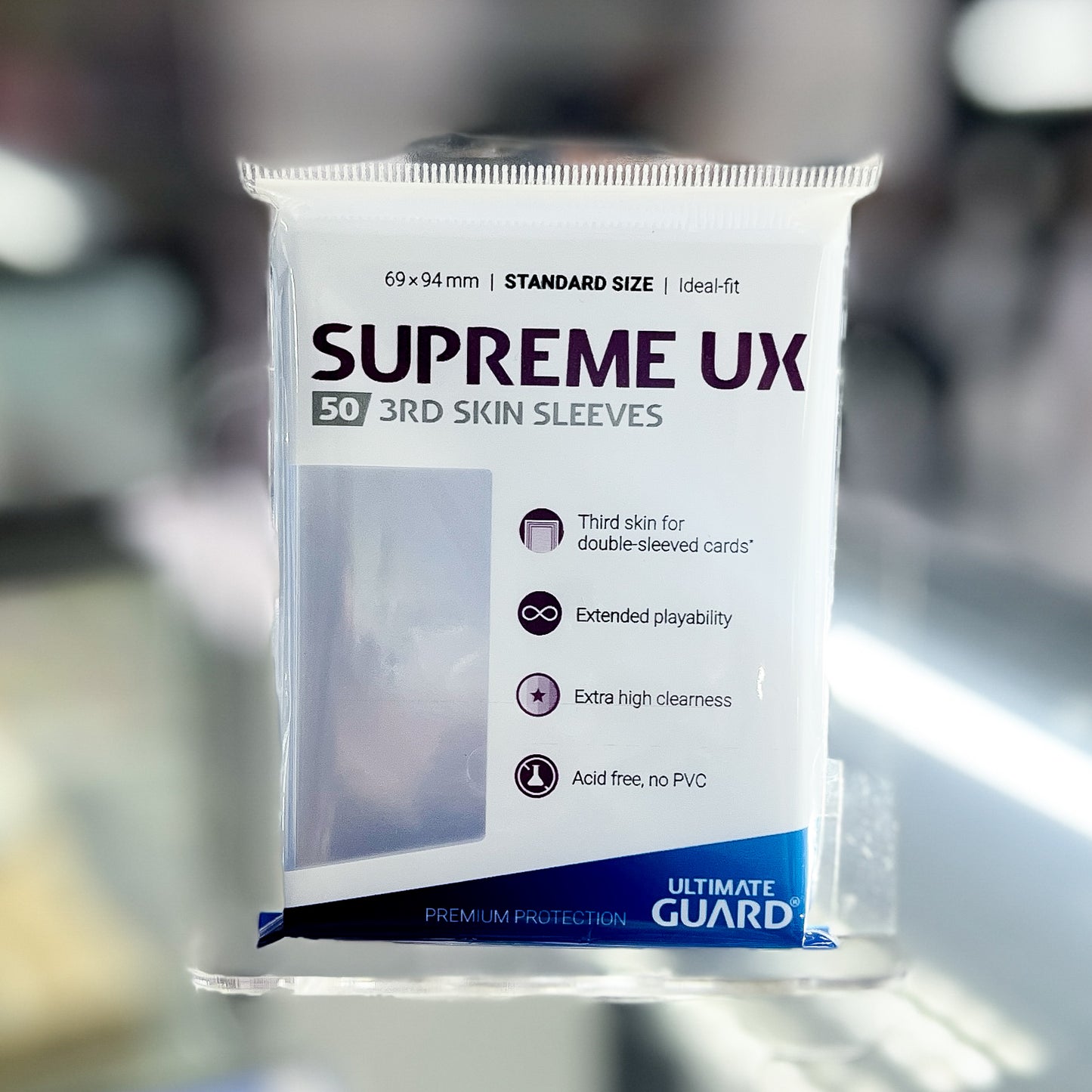 Ultimate Guard Supreme UX Sleeves: 3rd Skin (50) (Outer Sleeve)